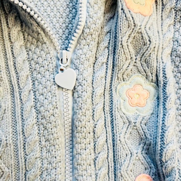 Pretty Faux Fur-Lined Cardigan - Picture 3 of 5